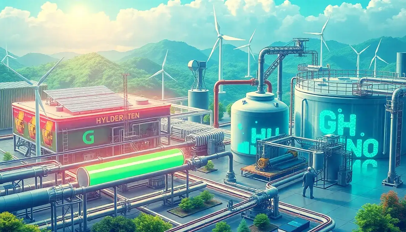 What are the main challenges in scaling up green hydrogen production for widespread use