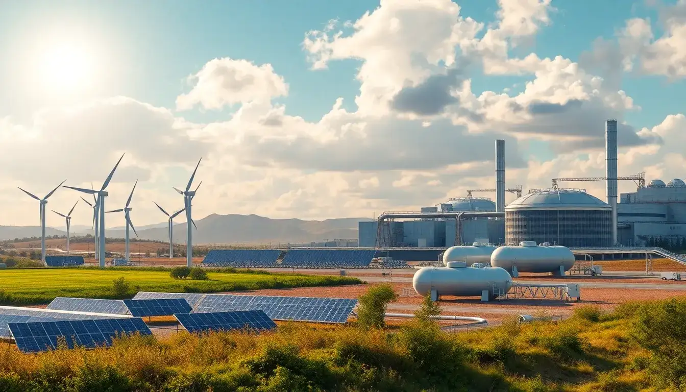 How can green hydrogen help address intermittency issues in renewable energy