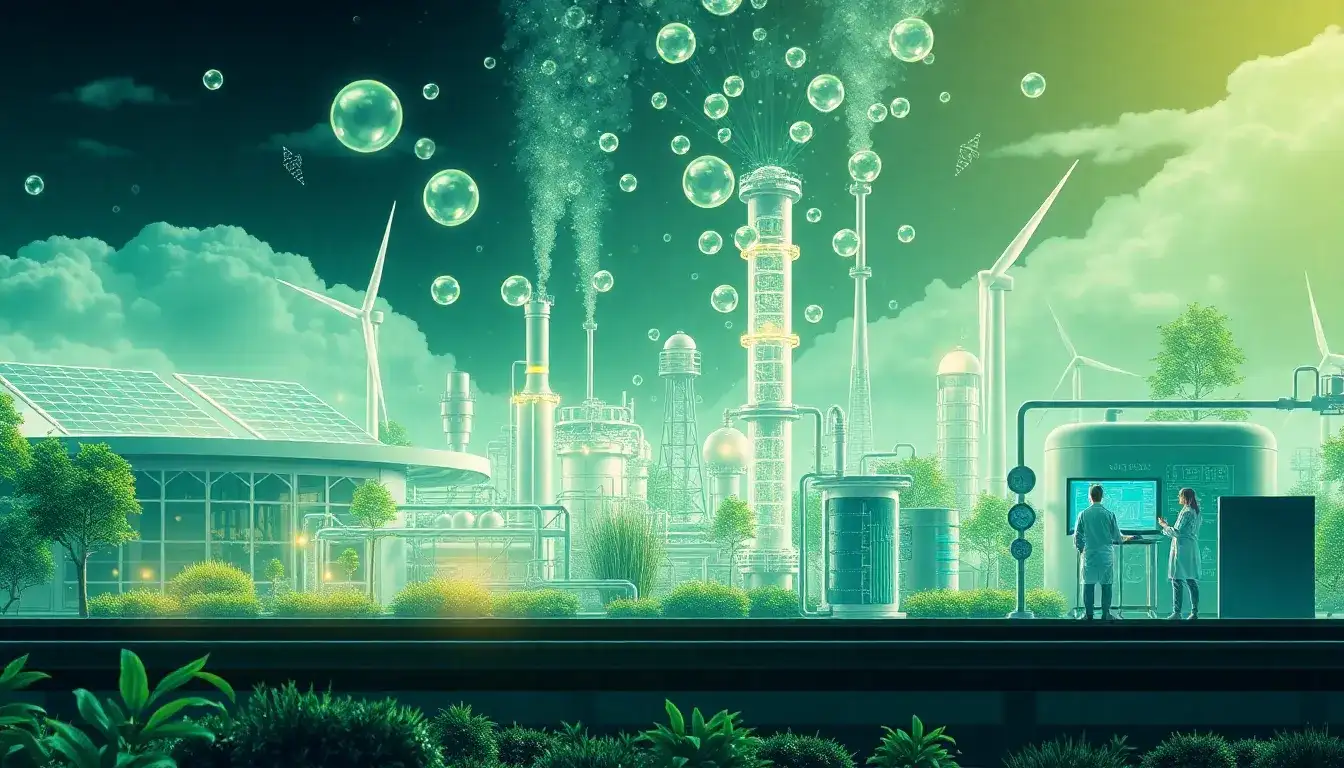 What are the current technological advancements in green hydrogen production