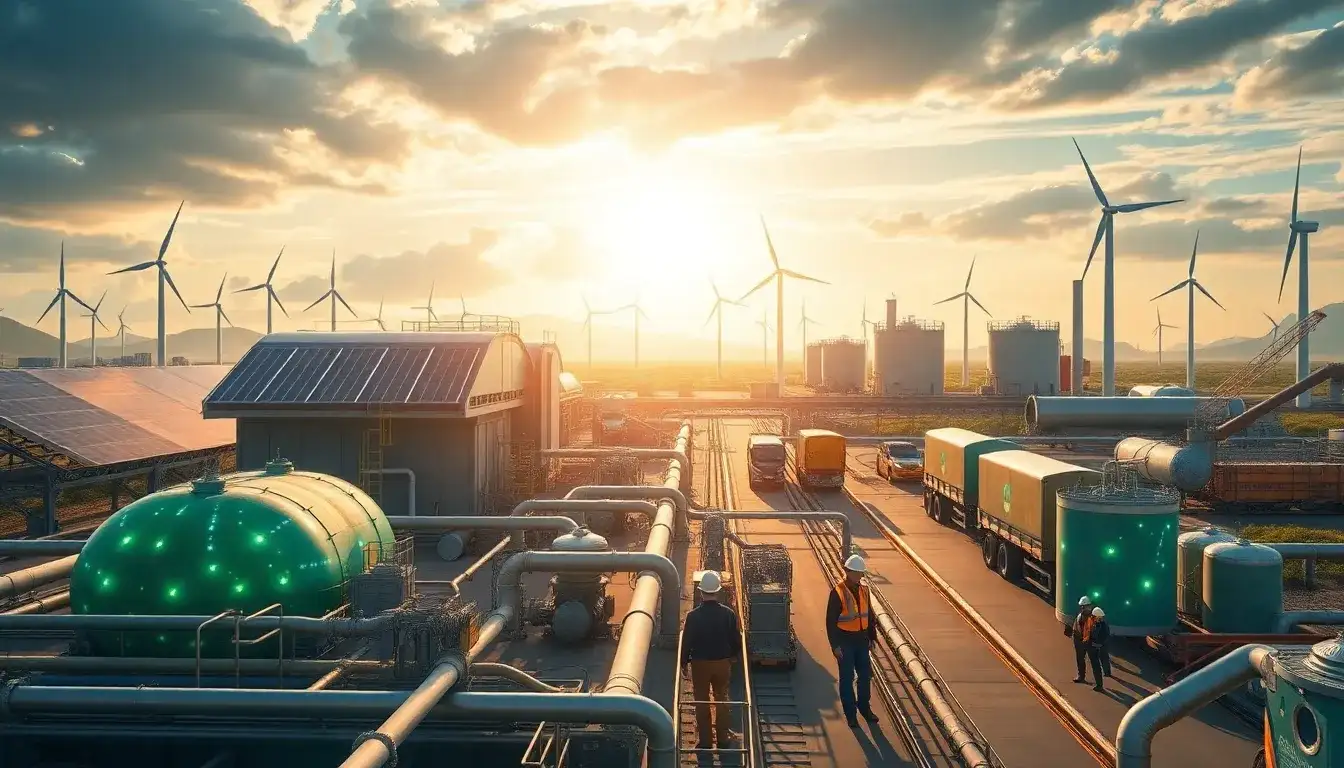 What are the main challenges in scaling up green hydrogen production for industrial use