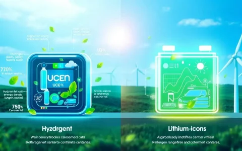 What are the advantages of using hydrogen over lithium-ion batteries for energy storage