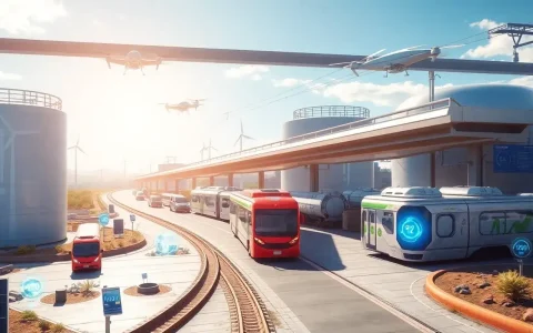 How does the energy density of hydrogen affect its transportation and distribution