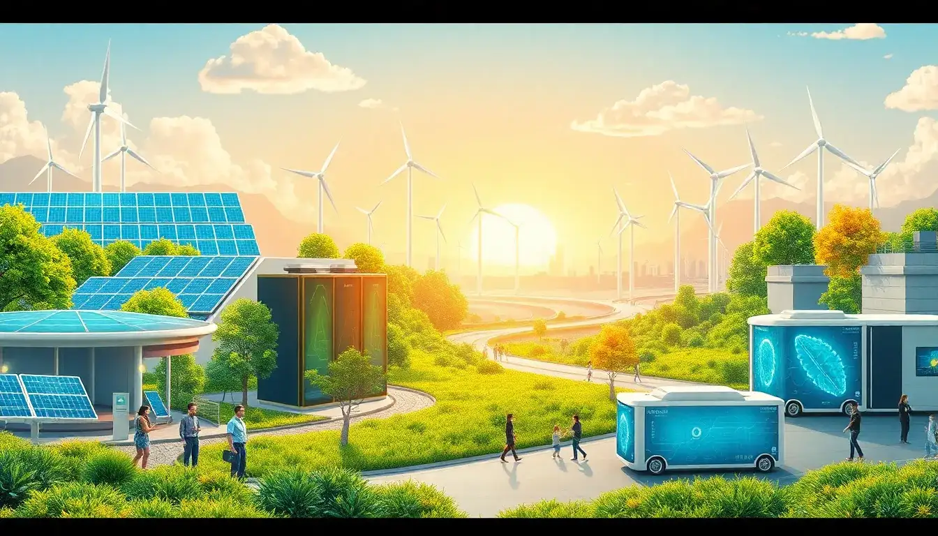 How are breakthroughs in battery storage contributing to the global clean energy transition