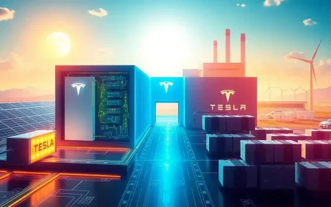 How does Tesla's approach to energy storage differ from other companies