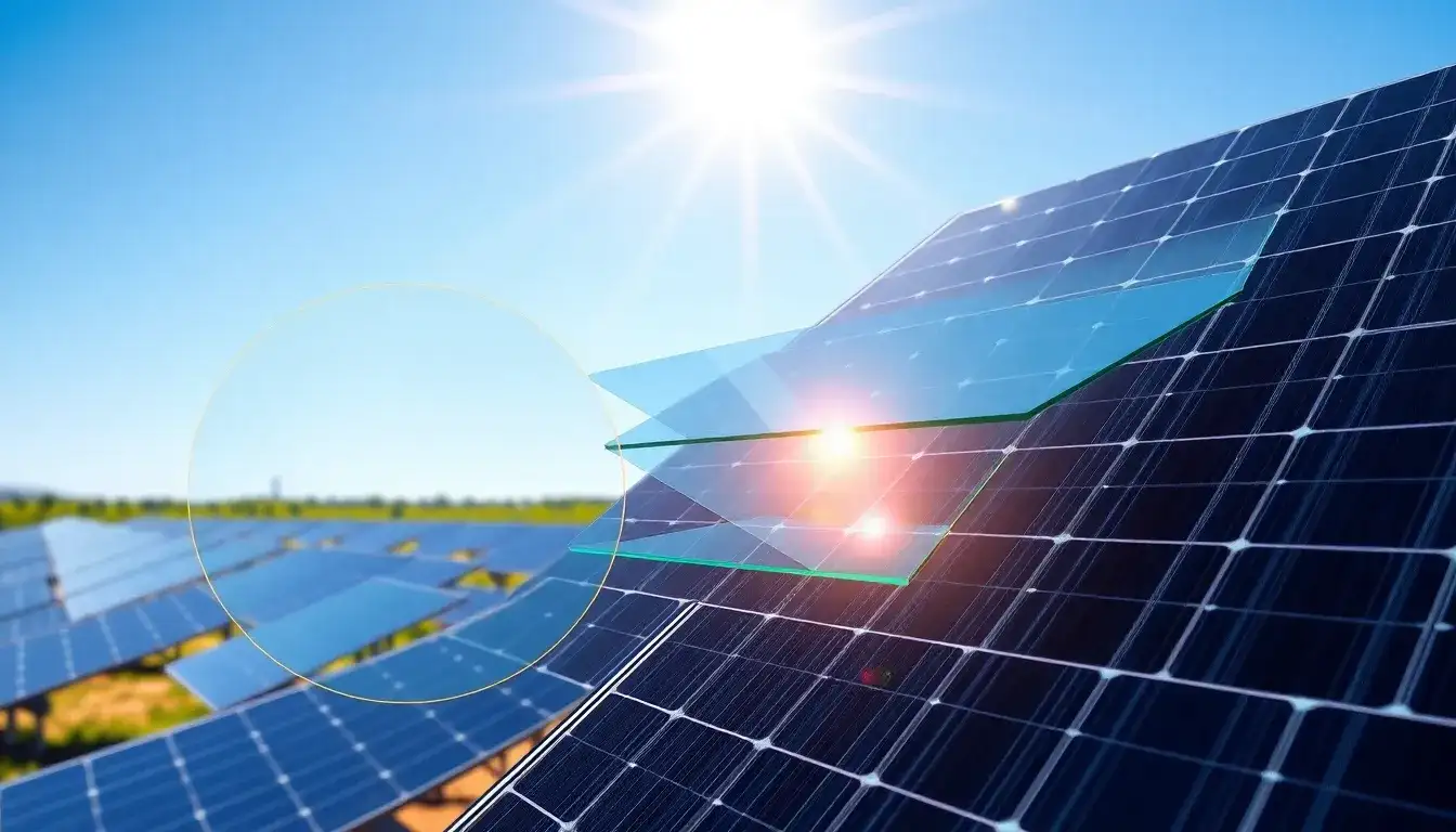 How does the double-glass design of bifacial panels enhance their durability