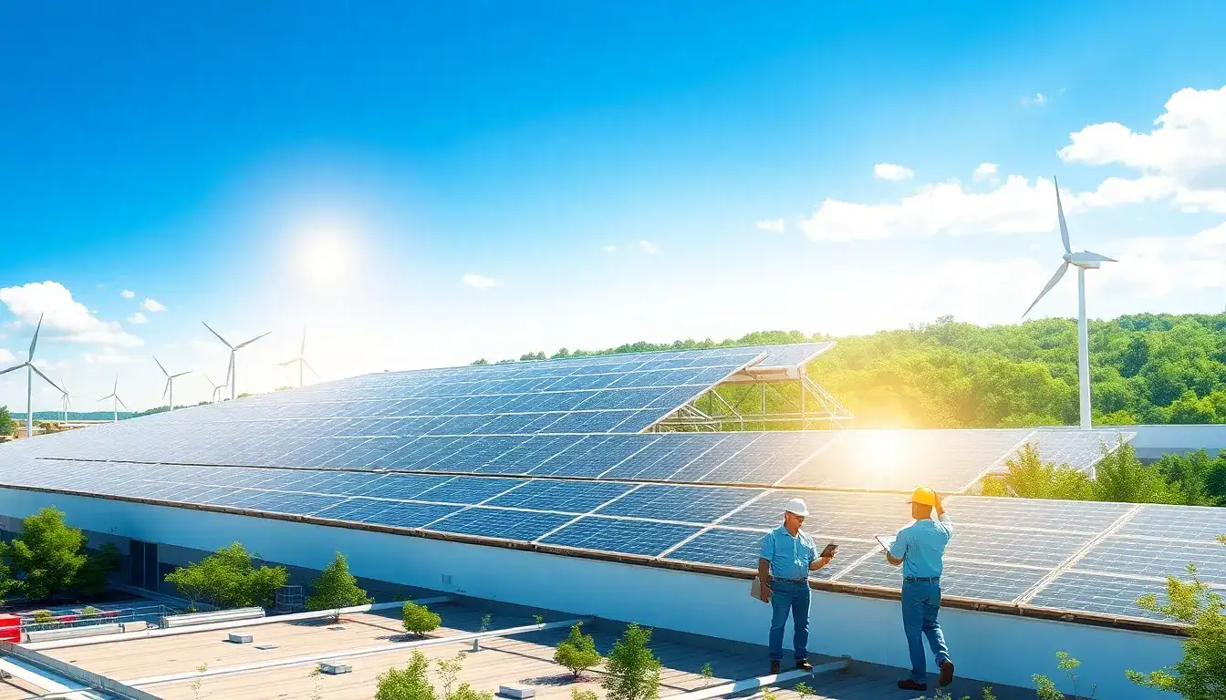 What are the main advantages of using bifacial solar panels in commercial projects