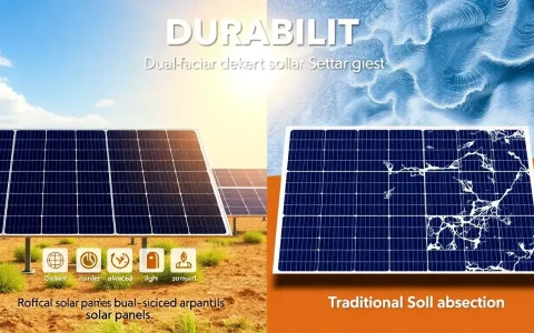 How does the durability of bifacial solar panels compare to traditional panels