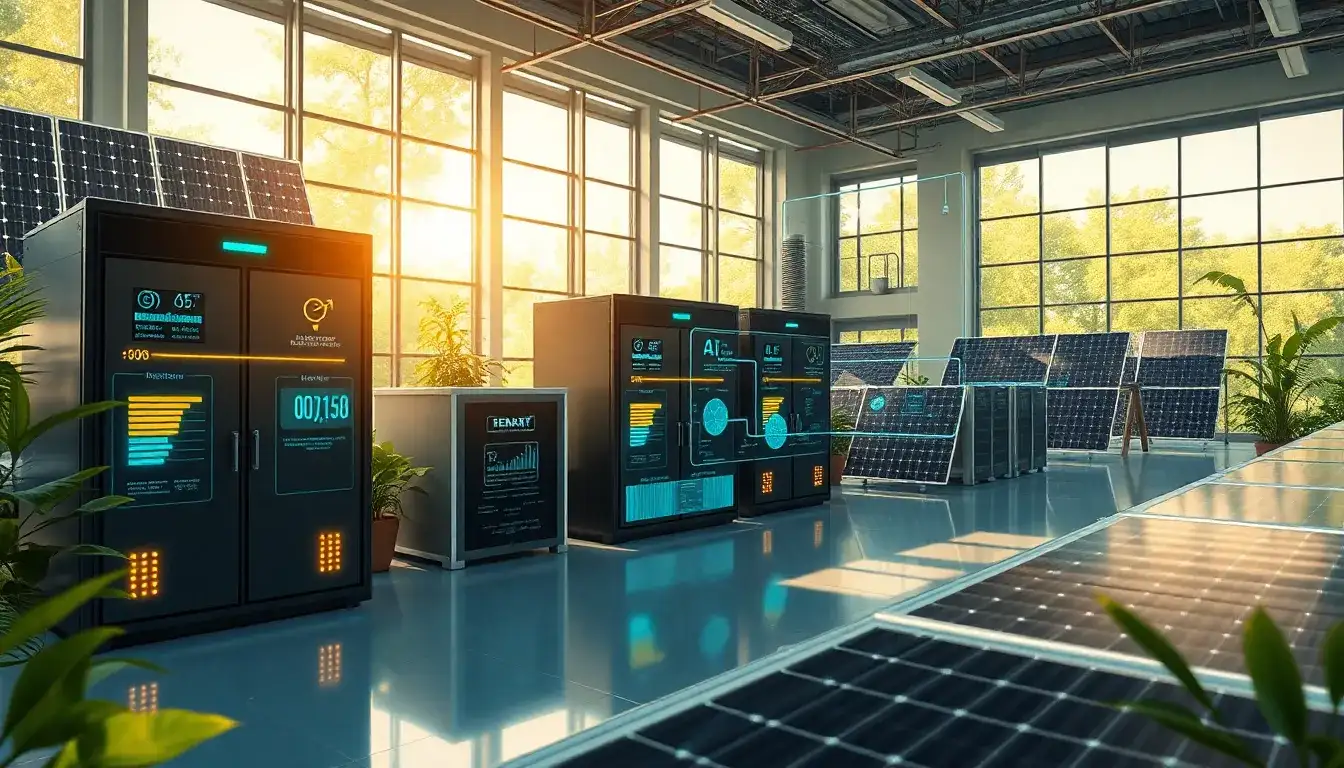 What are the latest advancements in battery management systems for solar energy