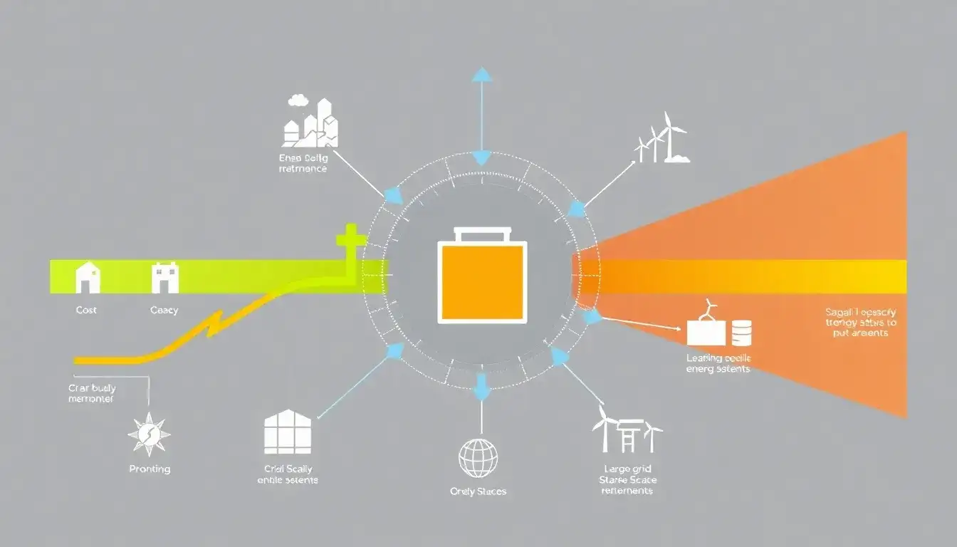 How does the capacity of an energy storage system impact its overall cost