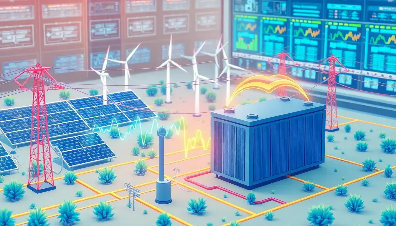 What role do batteries play in frequency regulation within the grid
