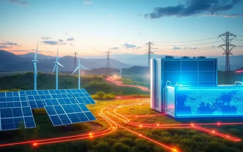 In what ways do batteries facilitate the integration of renewable energy sources into the grid