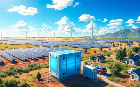 How does battery storage support the transition to clean energy