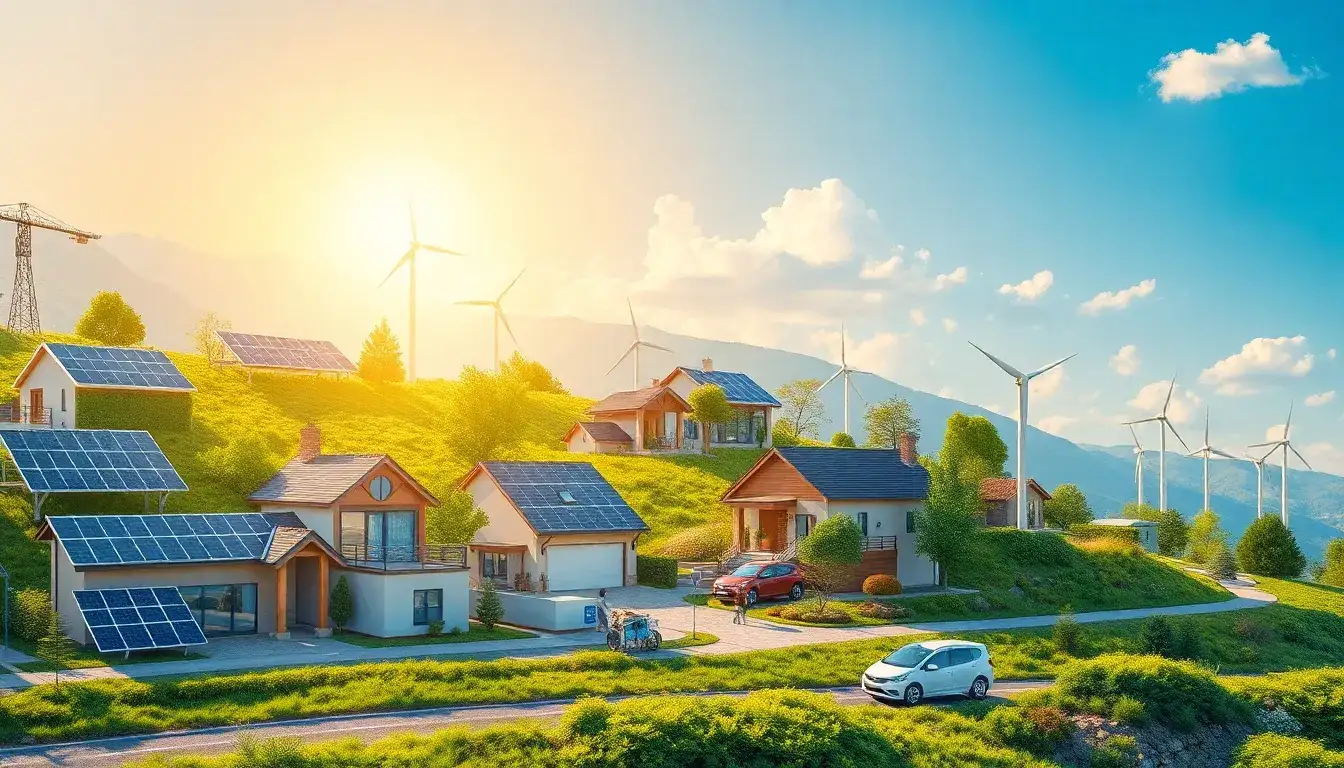 How does battery storage contribute to energy independence