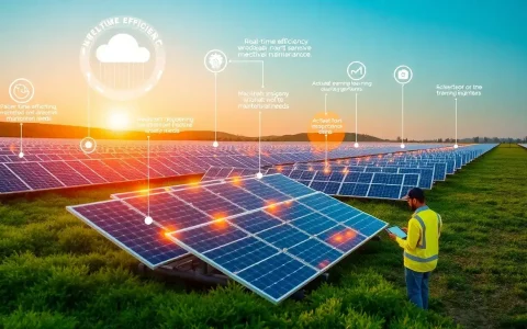 What are the main benefits of using IoT for predictive maintenance in solar panels