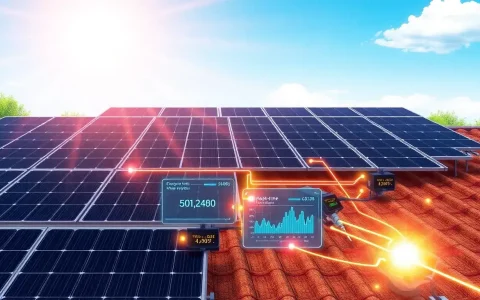 How do micro-inverter monitors improve solar panel efficiency