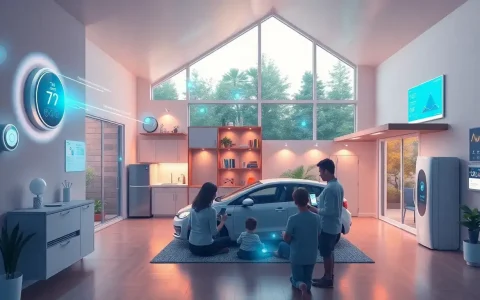 How does IoT integration improve the efficiency of smart home energy systems