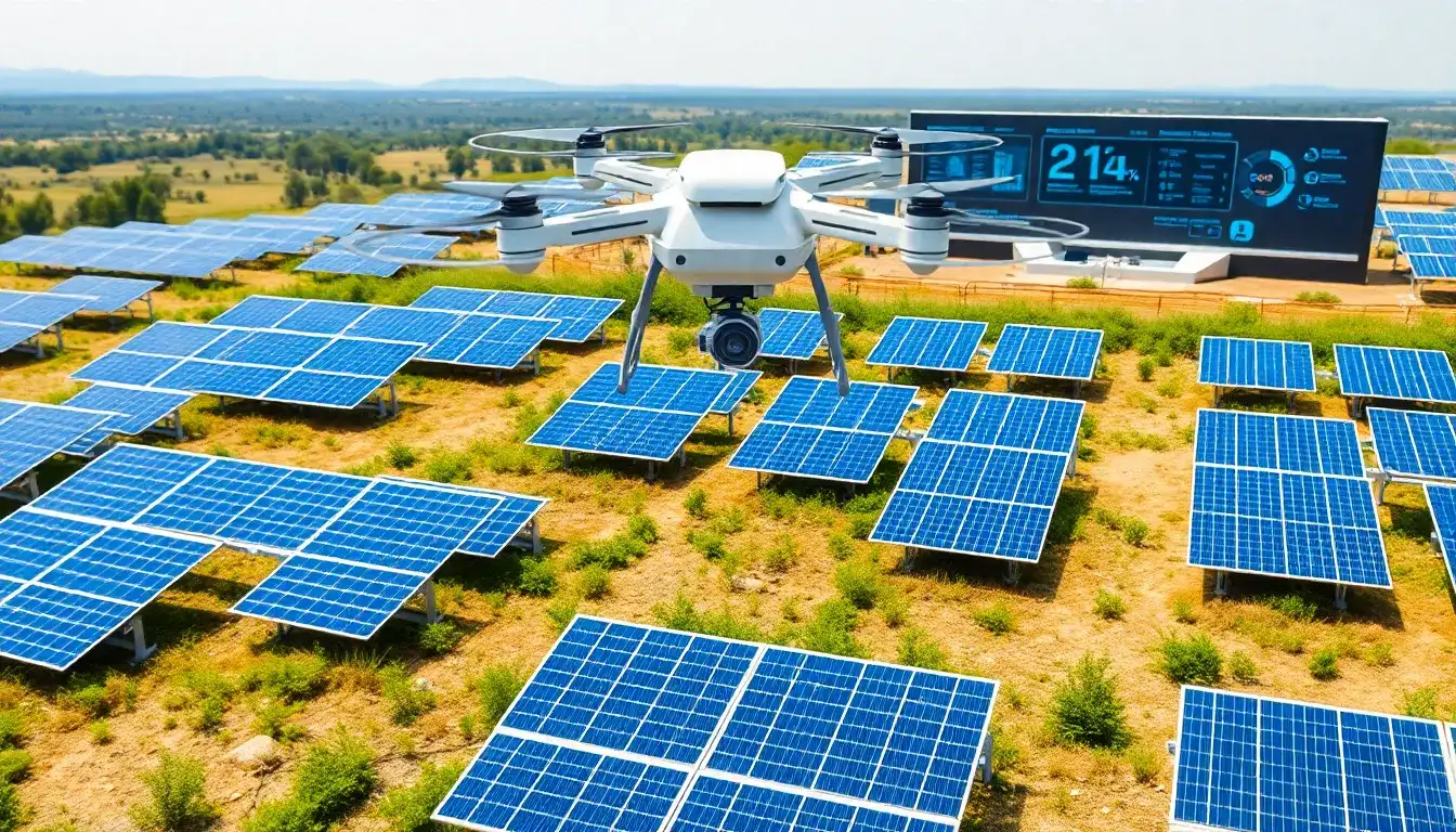 Can IoT technology help in reducing the maintenance costs of solar panels