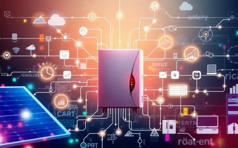 How does IoT connectivity enhance the performance of smart inverters