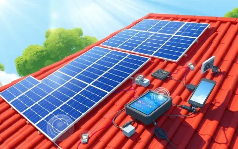 How do IoT sensors specifically monitor solar panels