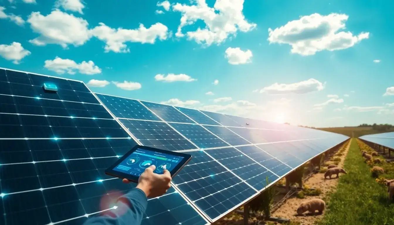 Can IoT sensors detect and prevent solar panel failures