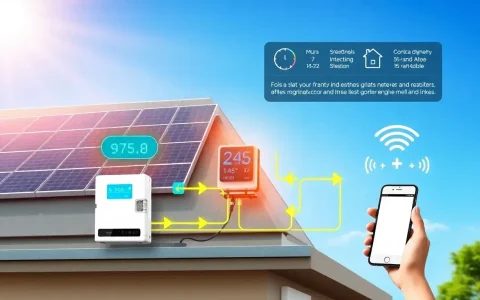 What role do inverters play in solar panel monitoring systems