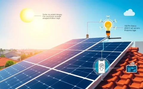 What specific parameters are monitored by IoT sensors in solar panel systems