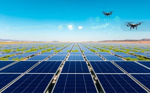 How does real-time data integration improve predictive maintenance for solar panels