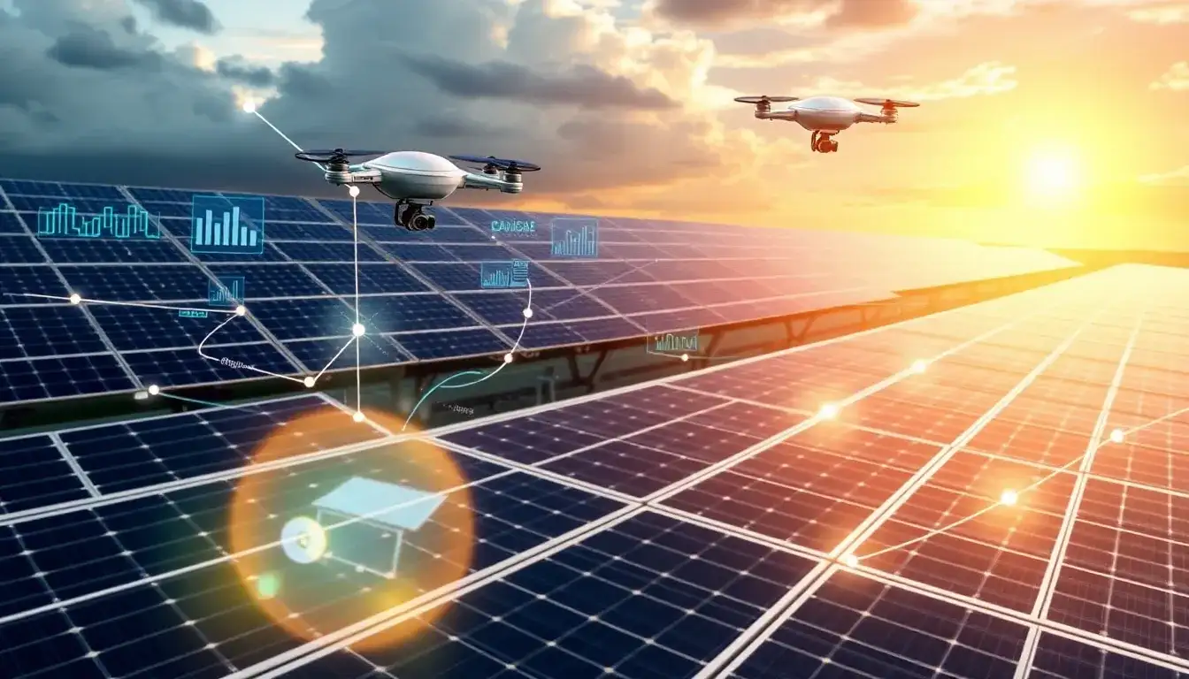 What role does automation play in preventing data loss in solar projects
