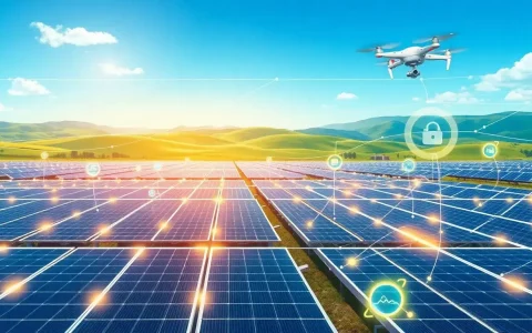 How does real-time data improve predictive maintenance for solar energy systems