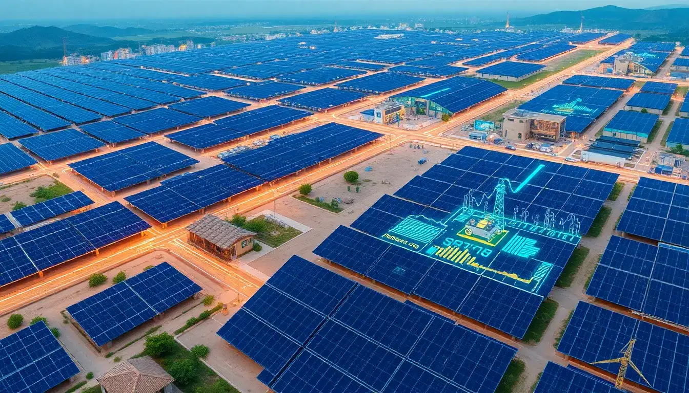 How does real-time data integration affect the scalability of solar energy systems