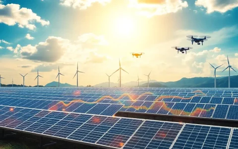 Can real-time data integration help predict and mitigate solar energy output fluctuations