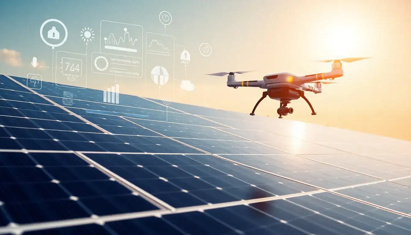 How does IoT predictive maintenance extend the lifespan of solar panels