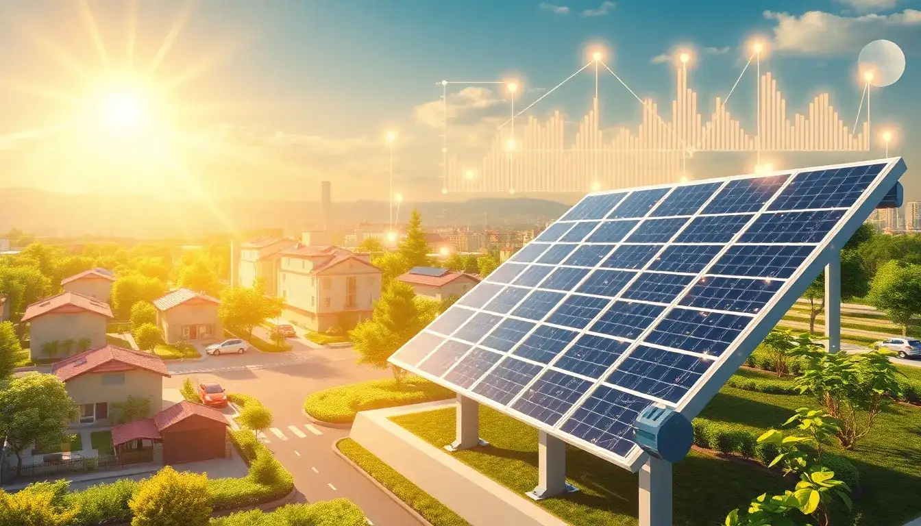 What are the long-term benefits of integrating IoT with solar panels
