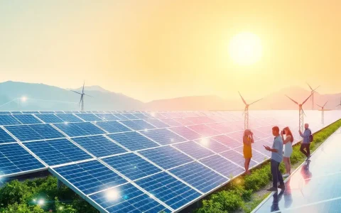How does blockchain technology enhance the efficiency of solar energy systems