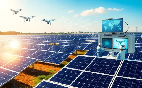 Can IoT technology help reduce the maintenance costs of solar panels