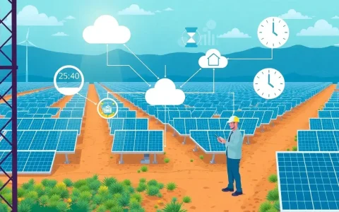 How does predictive maintenance via IoT affect the payback period of solar investments