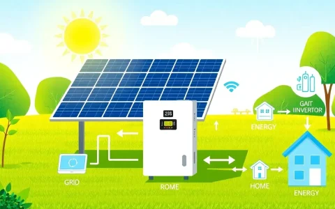 How do smart inverters optimize energy flow in solar systems