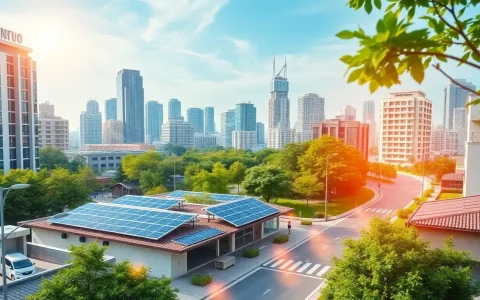 How do solar-powered IoT devices contribute to energy efficiency