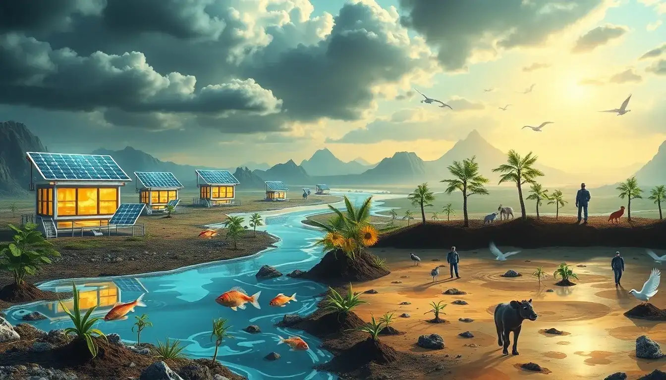 What are the main environmental hazards associated with perovskite solar panels