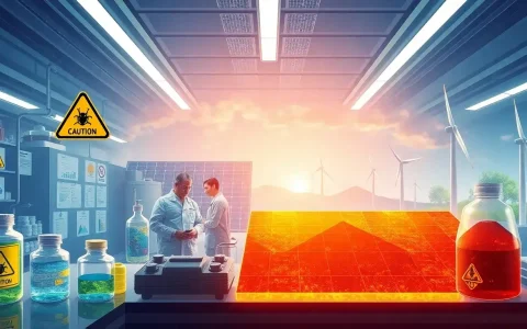 What are the main environmental challenges associated with perovskite solar panels