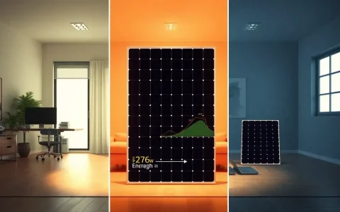 How efficient are perovskite solar panels under different indoor lighting conditions