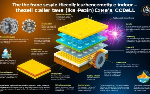 What are the main challenges in achieving high efficiency in indoor perovskite solar cells