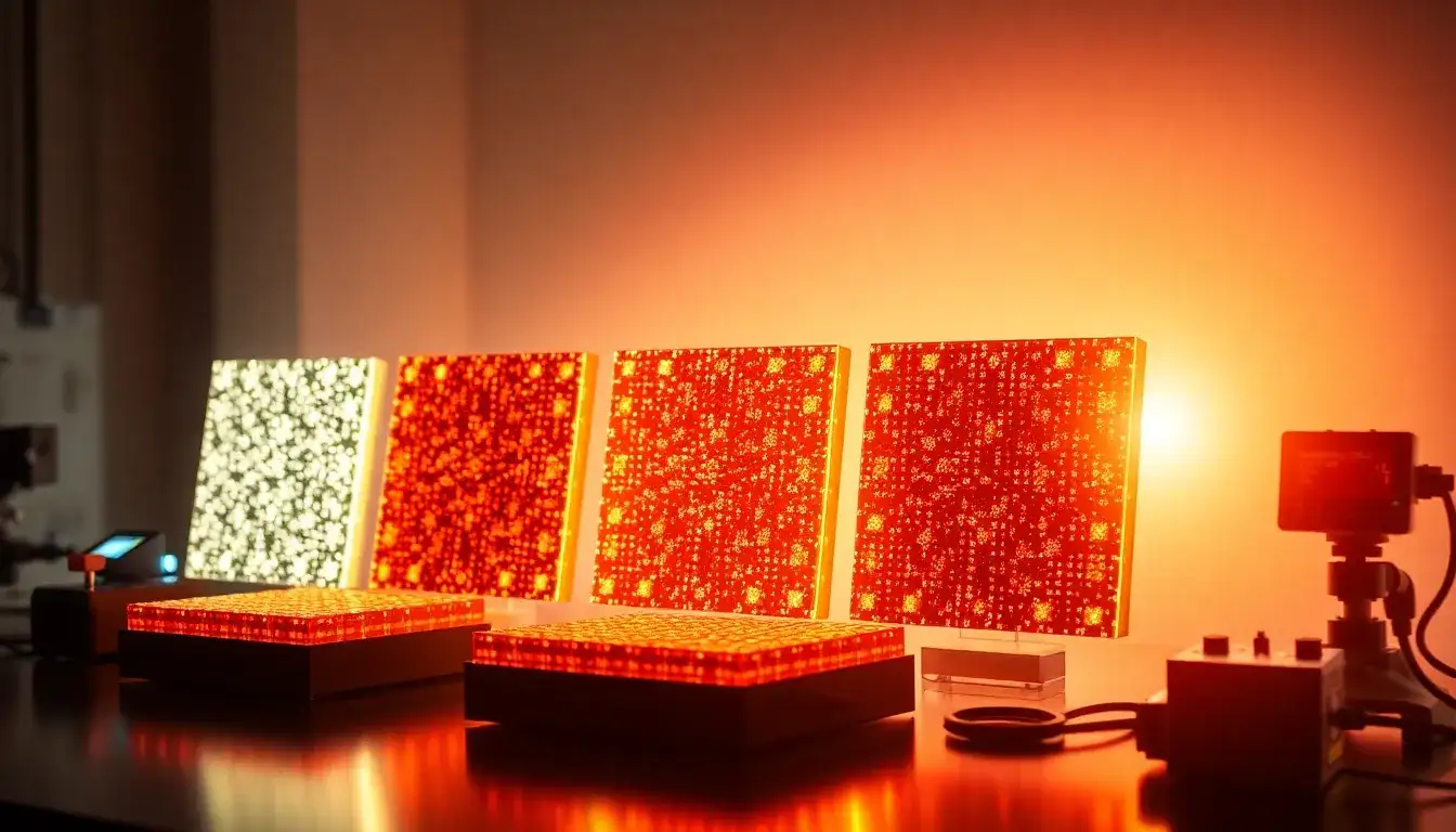 How does the performance of high-bandgap perovskite solar cells vary under different illuminance levels