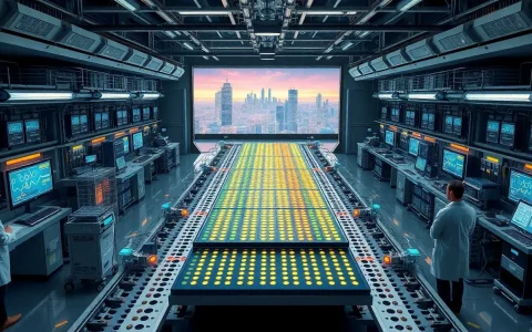 What are the main challenges in scaling up perovskite solar cells for large-area applications