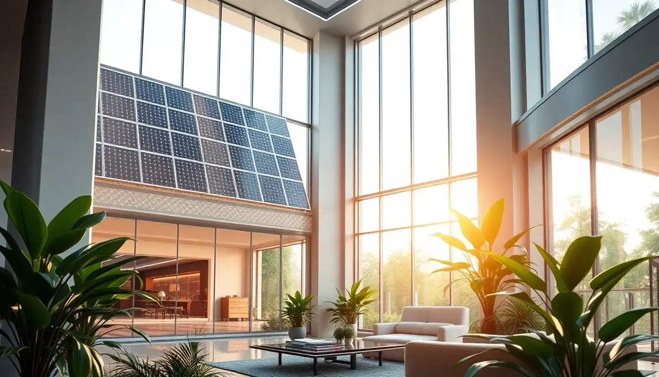 Can perovskite solar panels be integrated into smart home systems