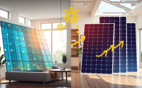 What are the main advantages of perovskite solar panels over traditional ones in indoor settings