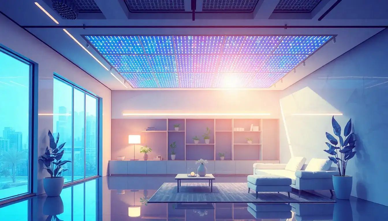 Are there any specific challenges associated with using perovskite solar panels indoors