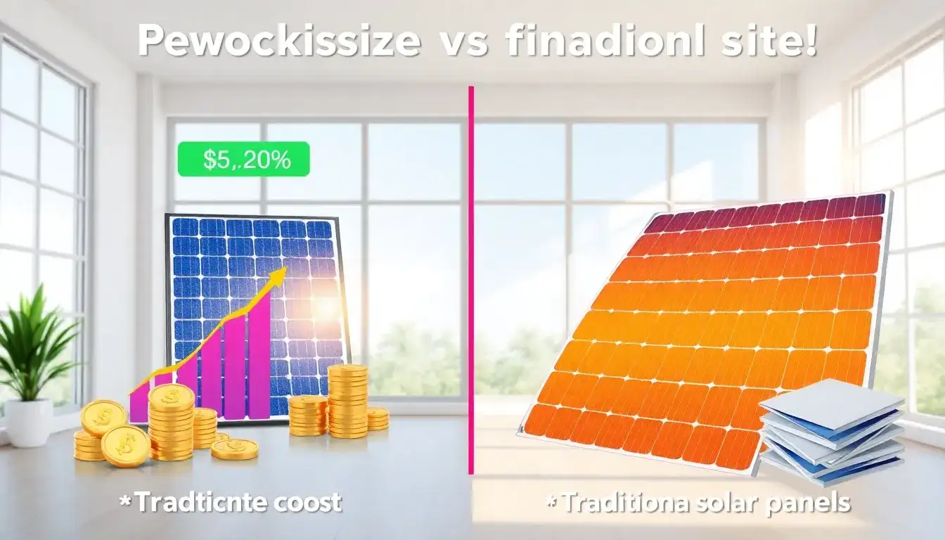 How do the costs of perovskite solar panels compare to traditional solar panels for indoor applications