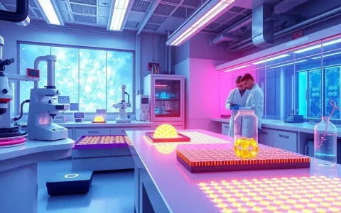 What advancements have been made in material optimization for indoor perovskite solar cells