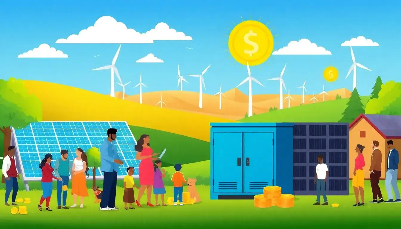 What role do low- or no-cost financing options play in increasing energy storage adoption